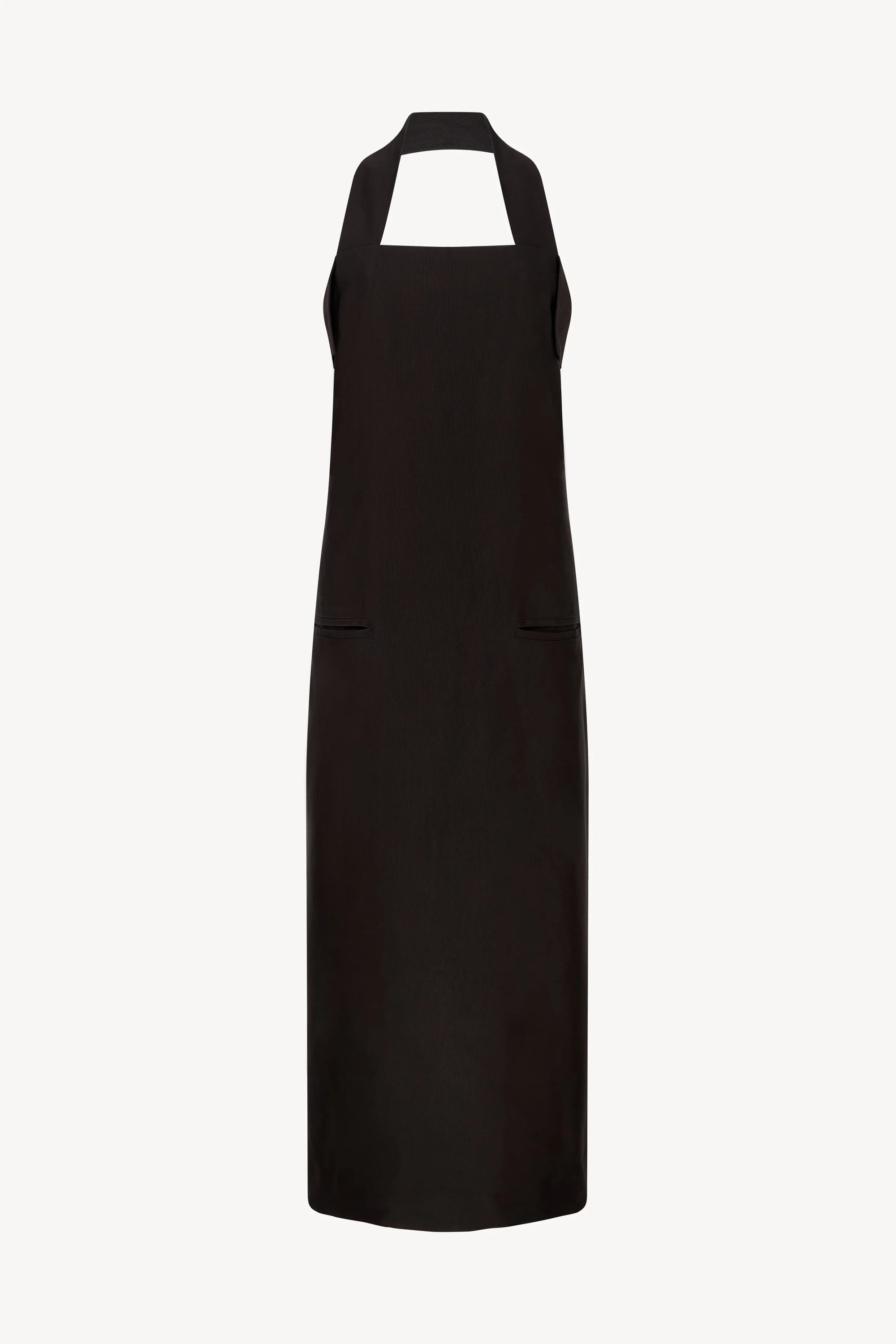 Apron Evening Dress (Black)