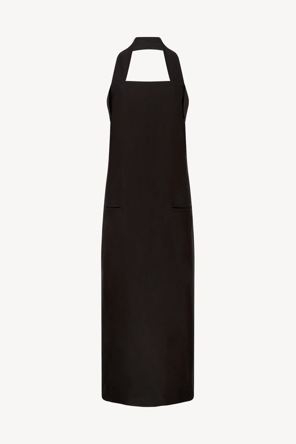 Apron Evening Dress (Black)