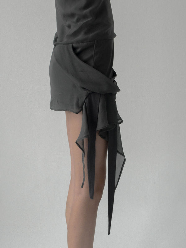 Lerra Short Skirt (Grey)
