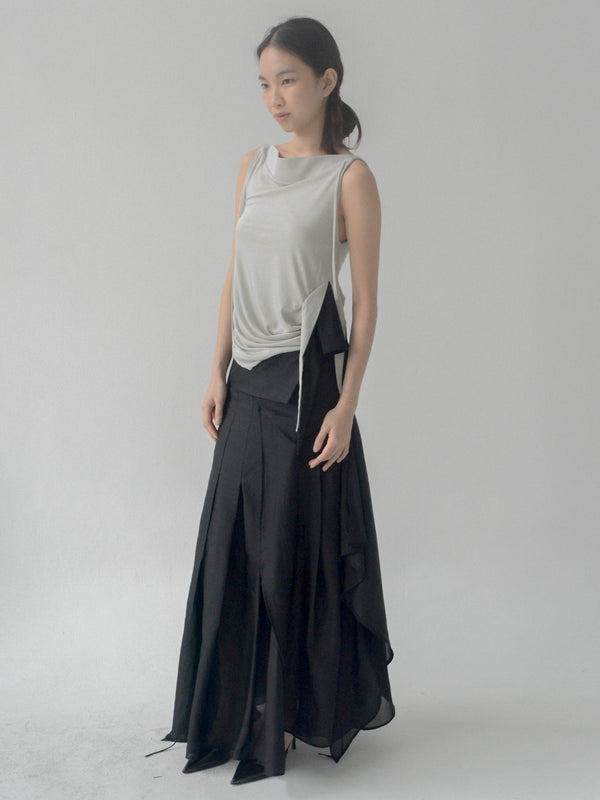 Fallo Draped Top (Mist)