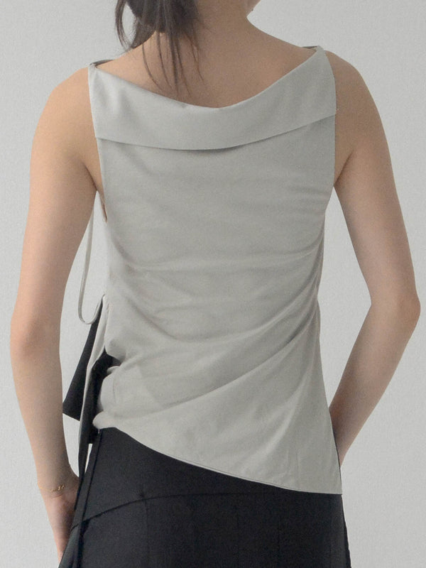 Fallo Draped Top (Mist)