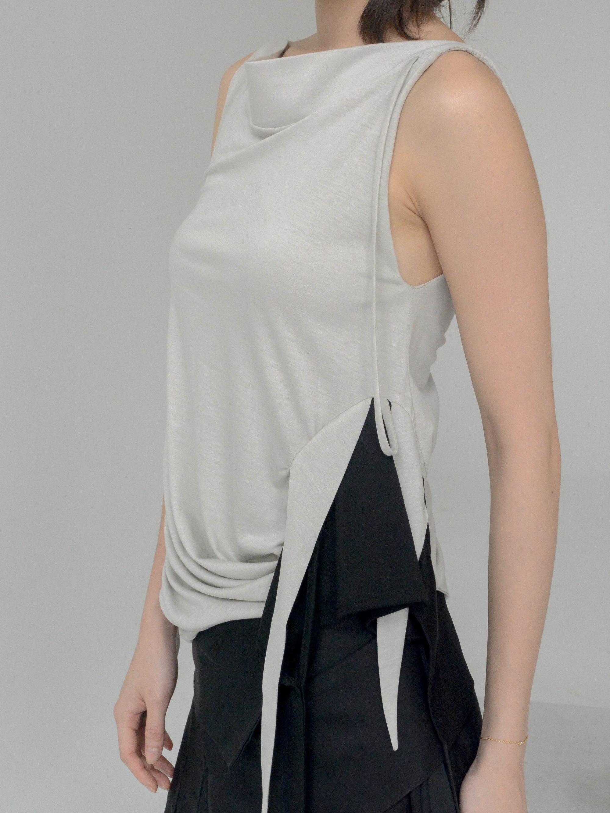 Fallo Draped Top (Mist)