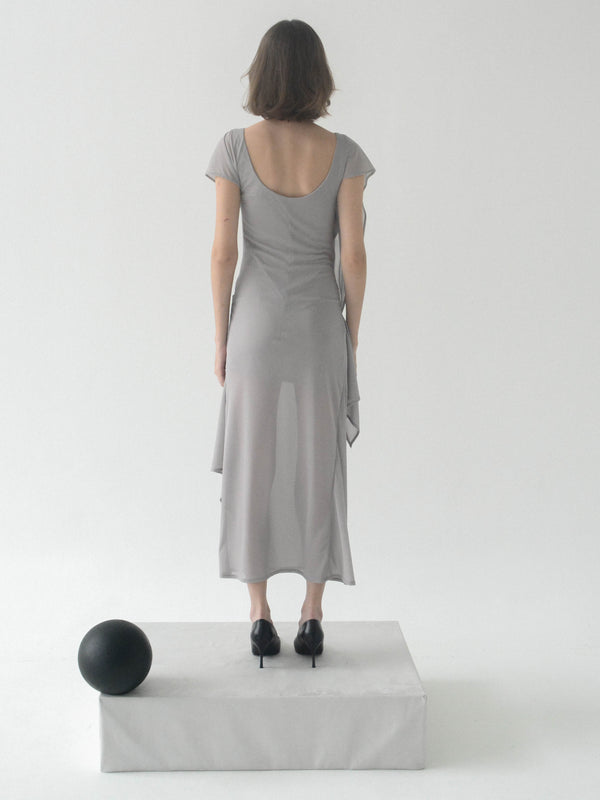 Antro Mesh Dress (Slate)