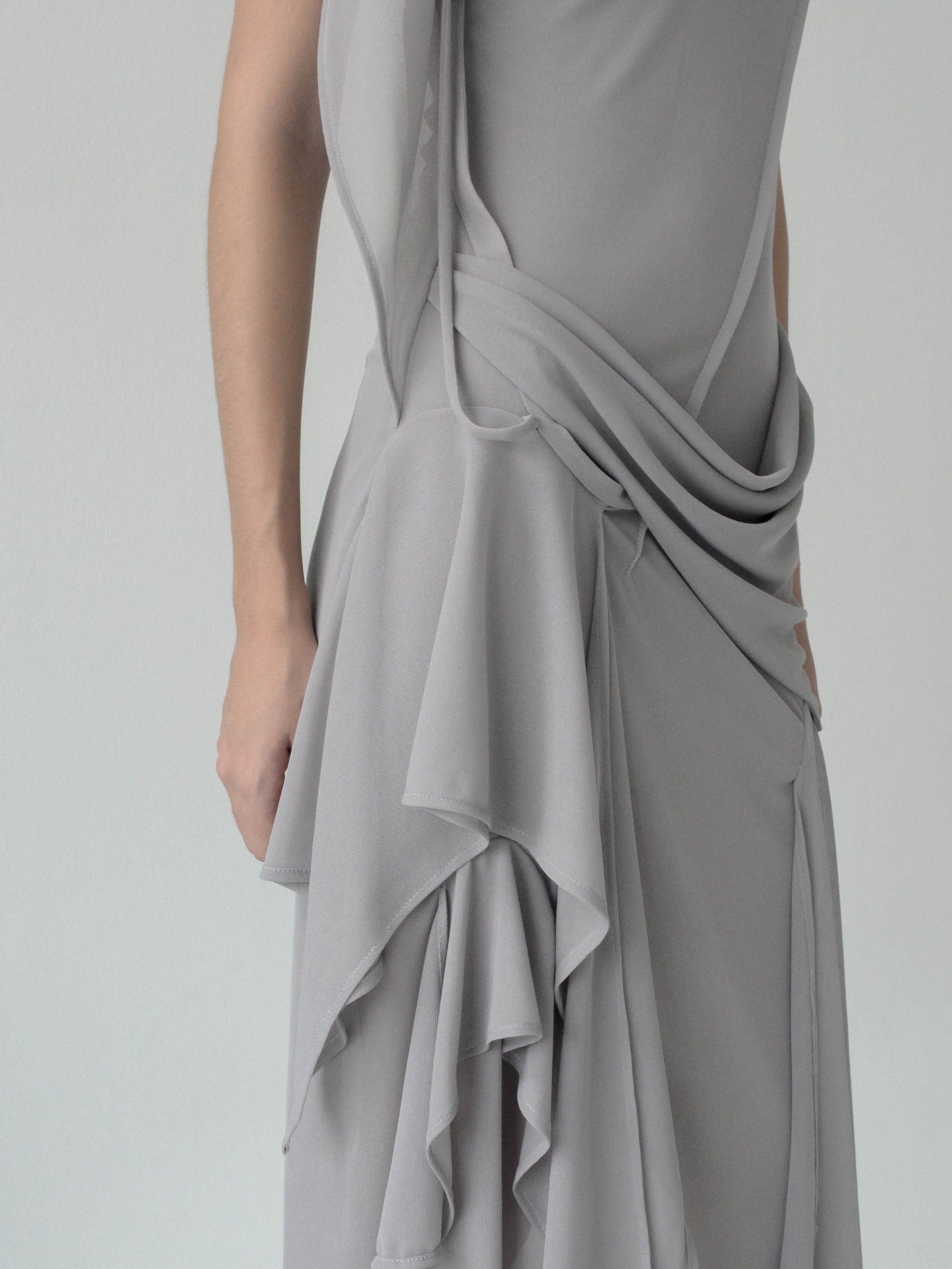 Antro Mesh Dress (Slate)