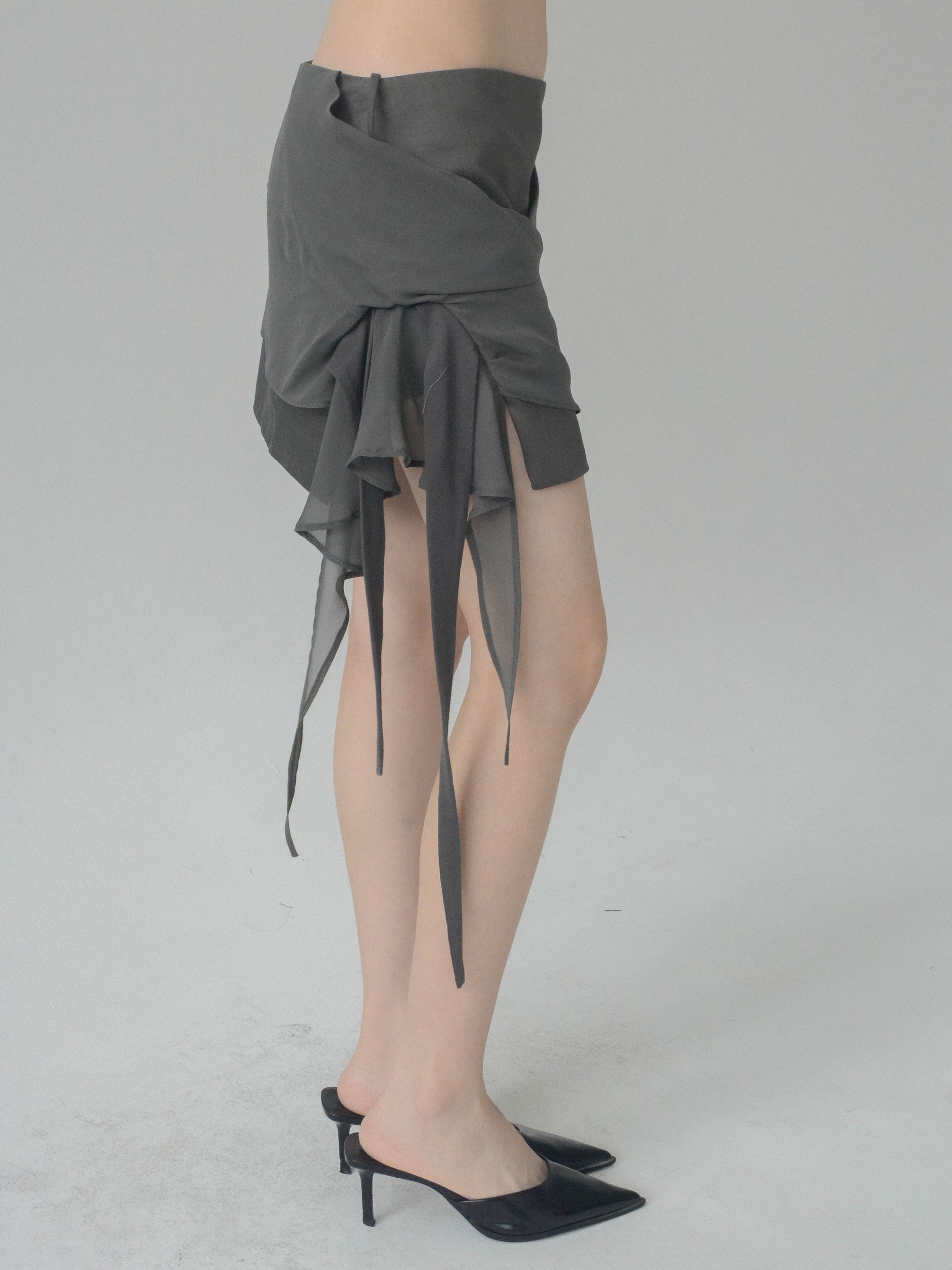 Lerra Short Skirt (Grey)