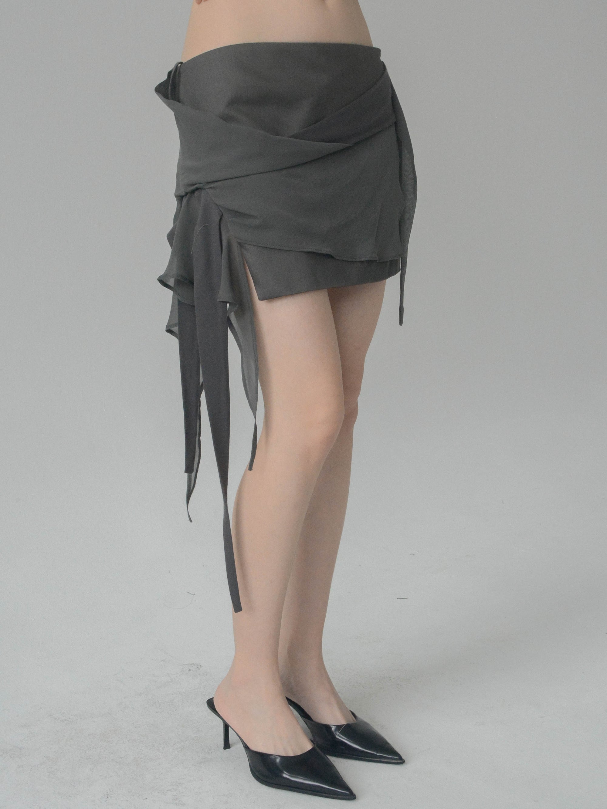 Lerra Short Skirt (Grey)