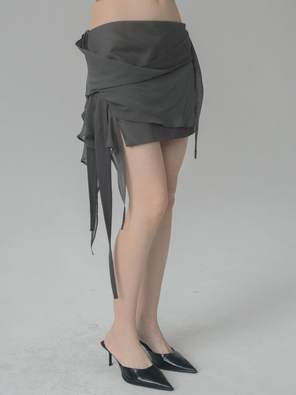 Lerra Short Skirt (Grey)