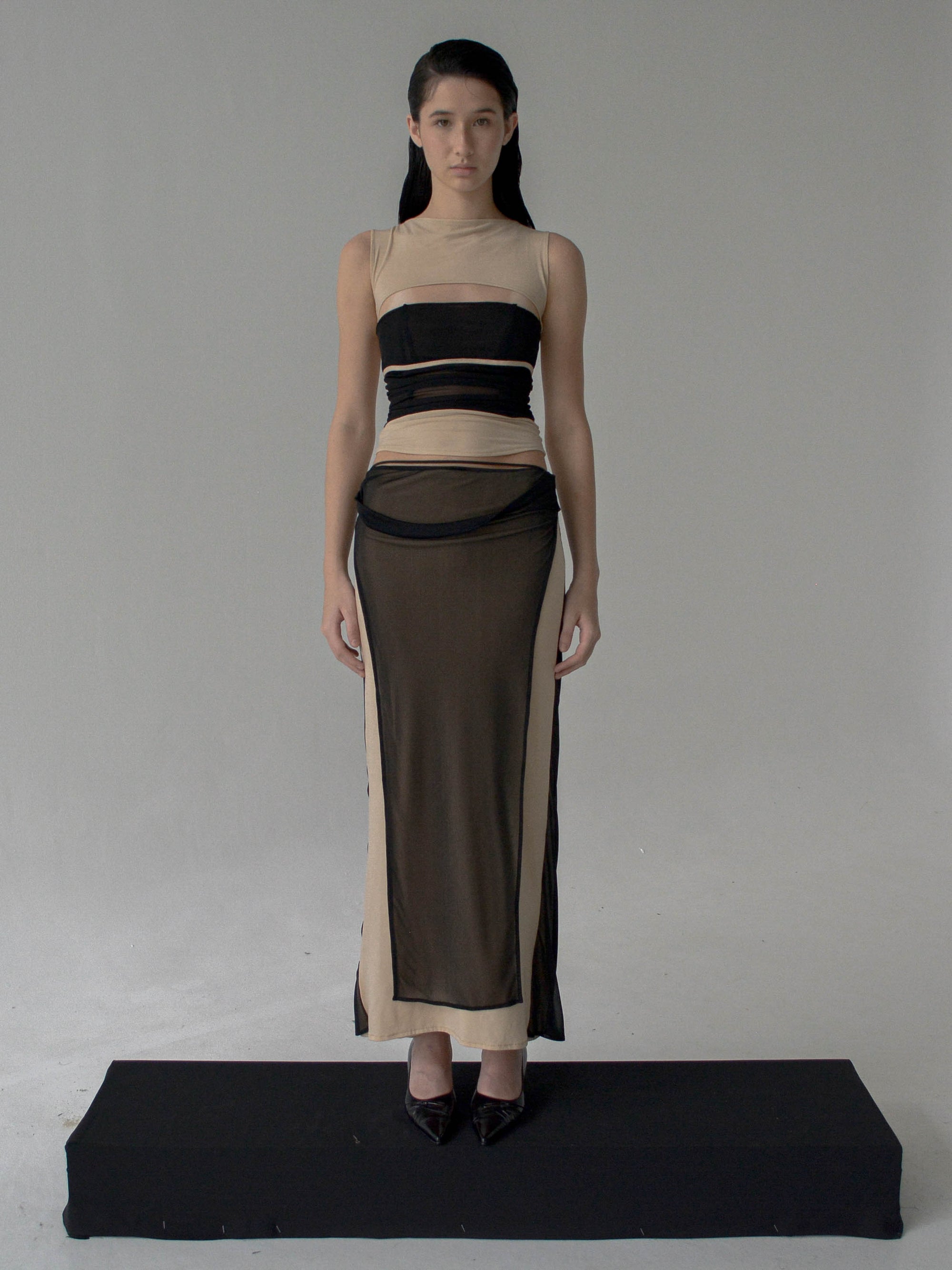 Cavallo Long Skirt (Black)