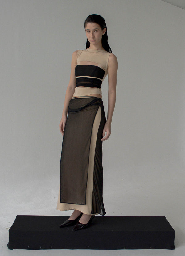 Cavallo Long Skirt (Black)