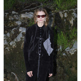 ペタルブラウス（ブラック）