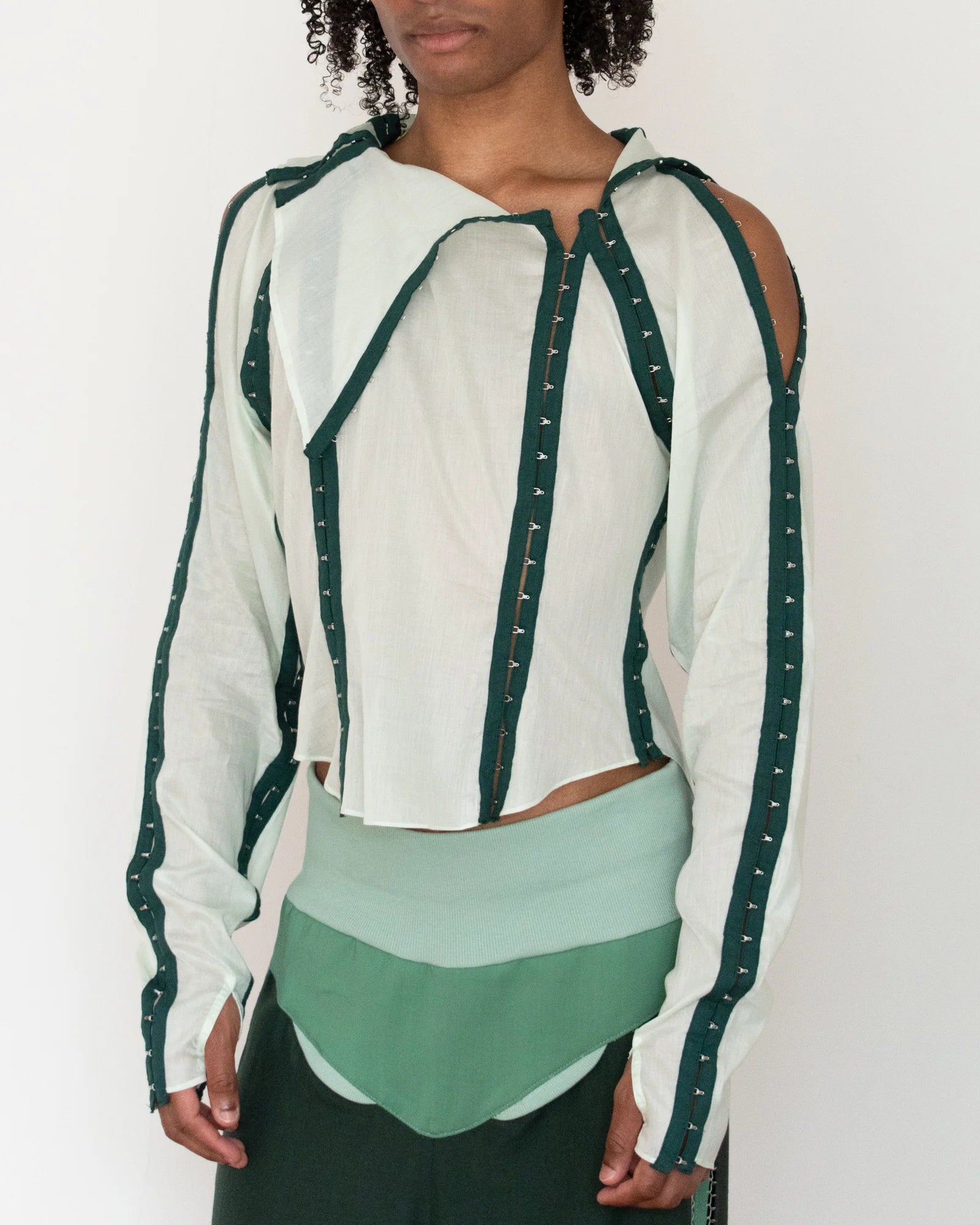 Hook & Eye Tape Shirt