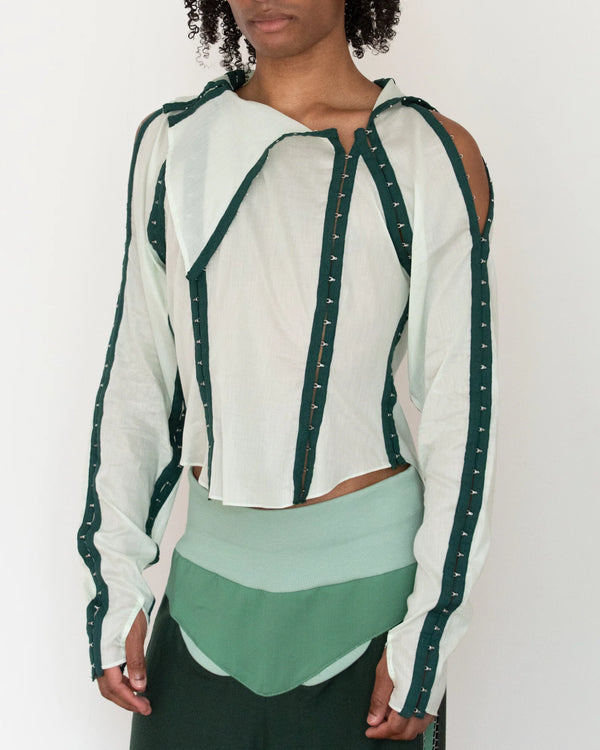 Hook & Eye Tape Shirt