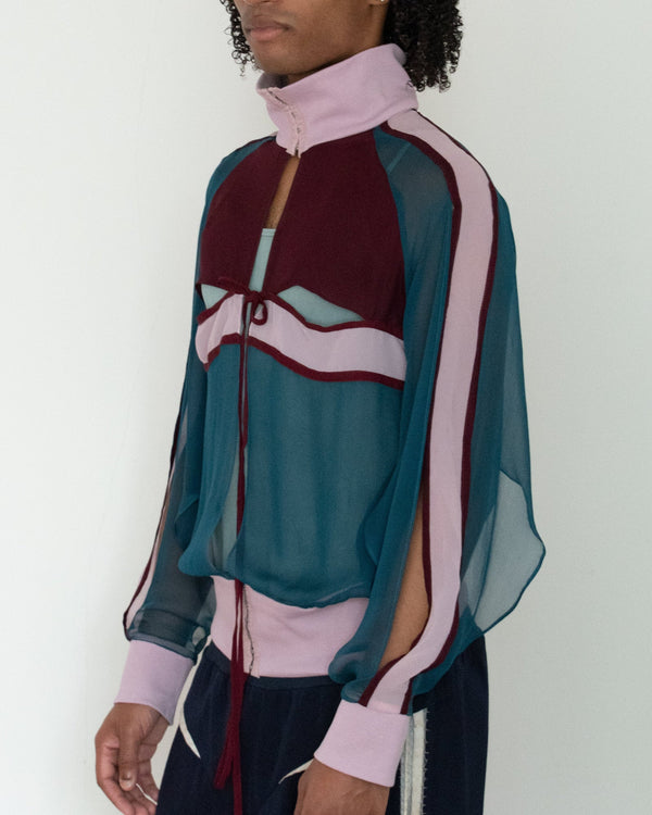 Open Seam Sports Silk Jacket
