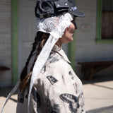 Lace Bonnet (White)
