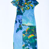 Apple Tree Mesh Midi Dress