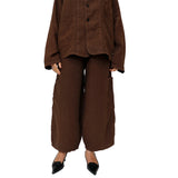 Linen Chef Pant (Chocolate)