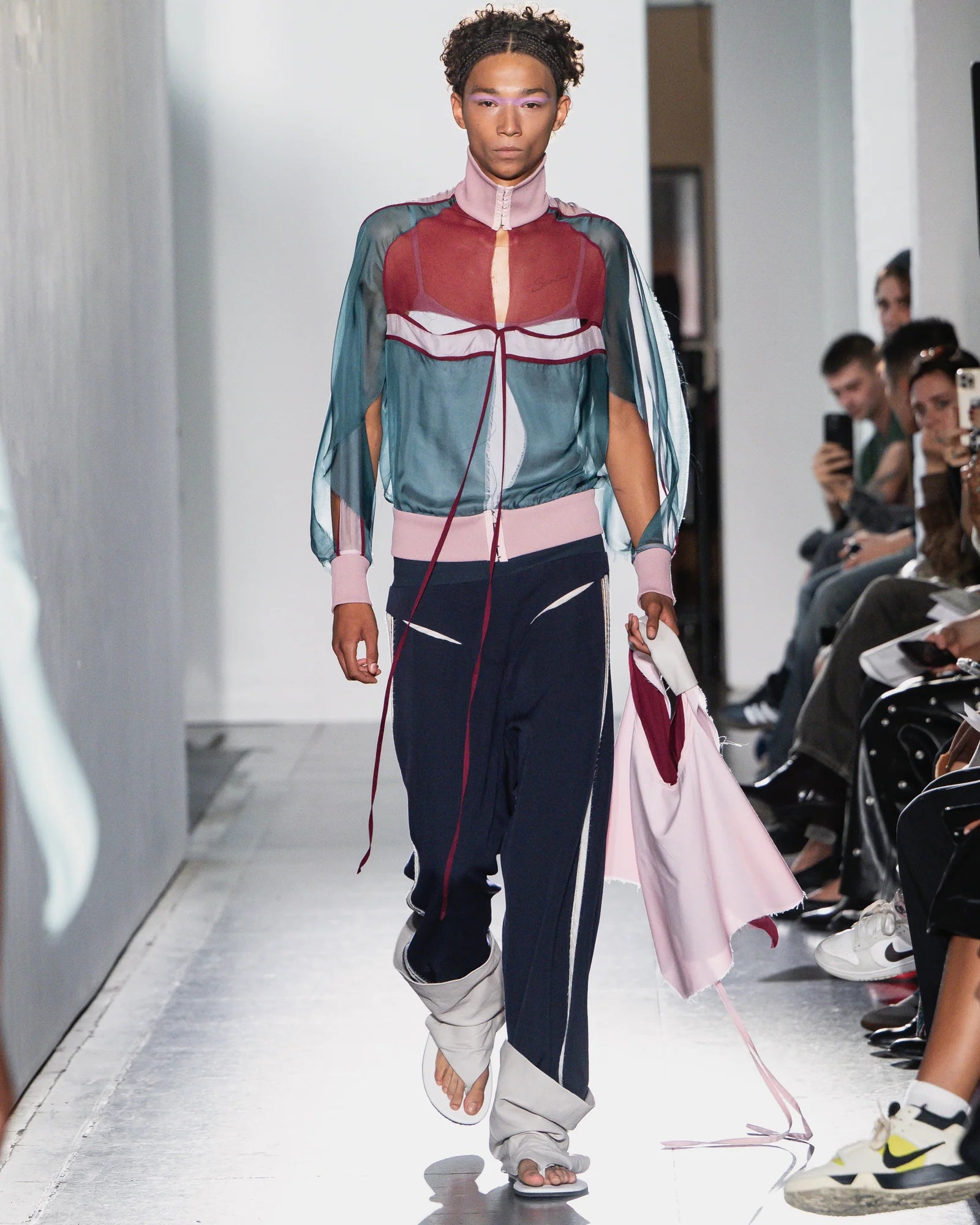 Open Seam Sports Silk Jacket
