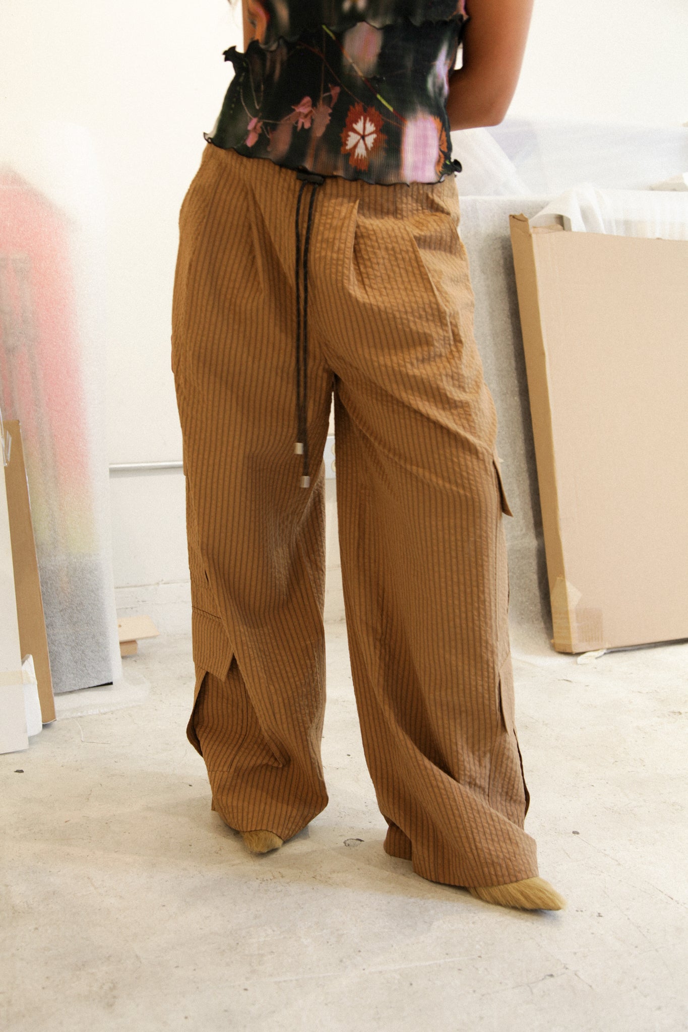 Striped Basalt Pant (Canyon)