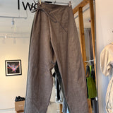 Wrap Pants w/Adjustable Leg Opening