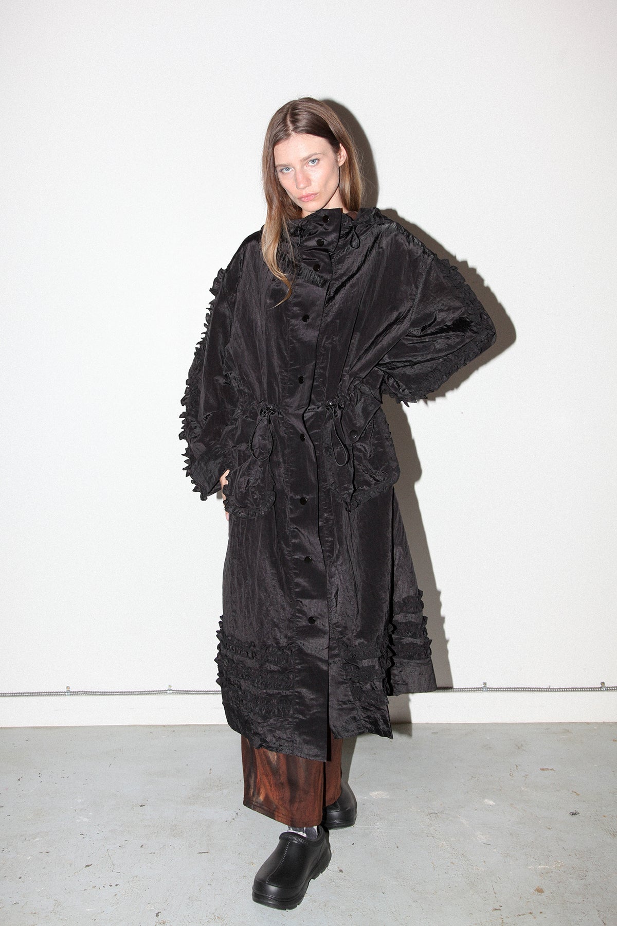 Spiral Windbreaker (Onyx)