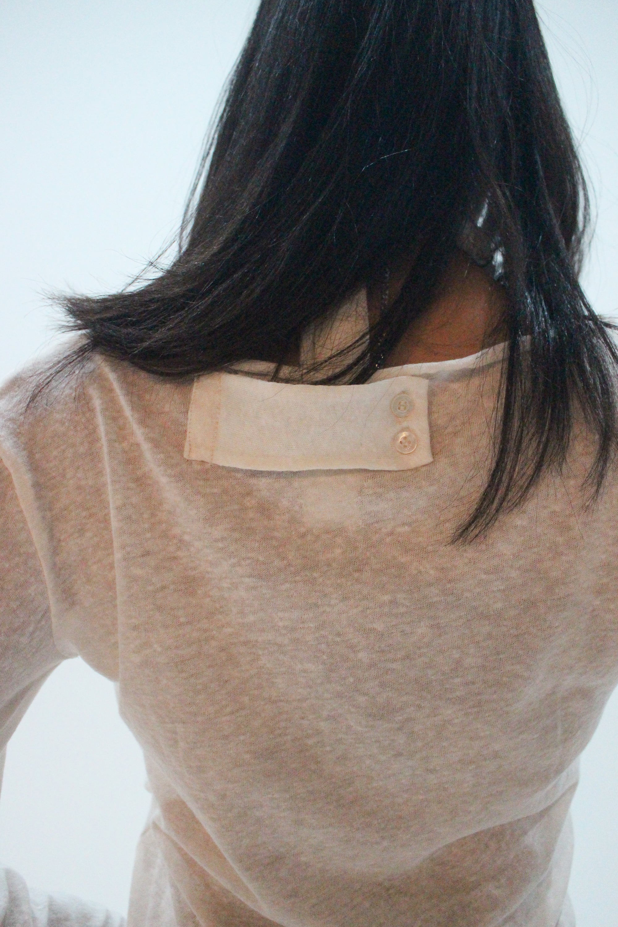Draped Cotton Top