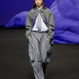 Waterproof Large Pocket Jacket (Gray)