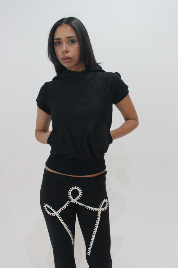 Vented Short Sleeve Hoodie