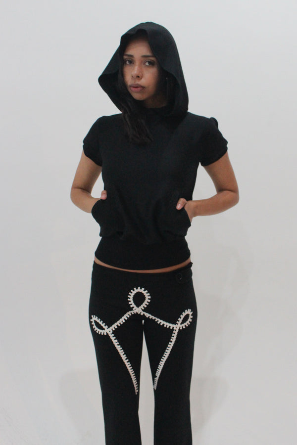 Vented Short Sleeve Hoodie