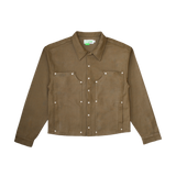 Double Knee L/S Shirt (Army Green)