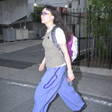 Oval Pocket Trousers (Lilac)