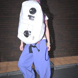 Oval Pocket Trousers (Lilac)