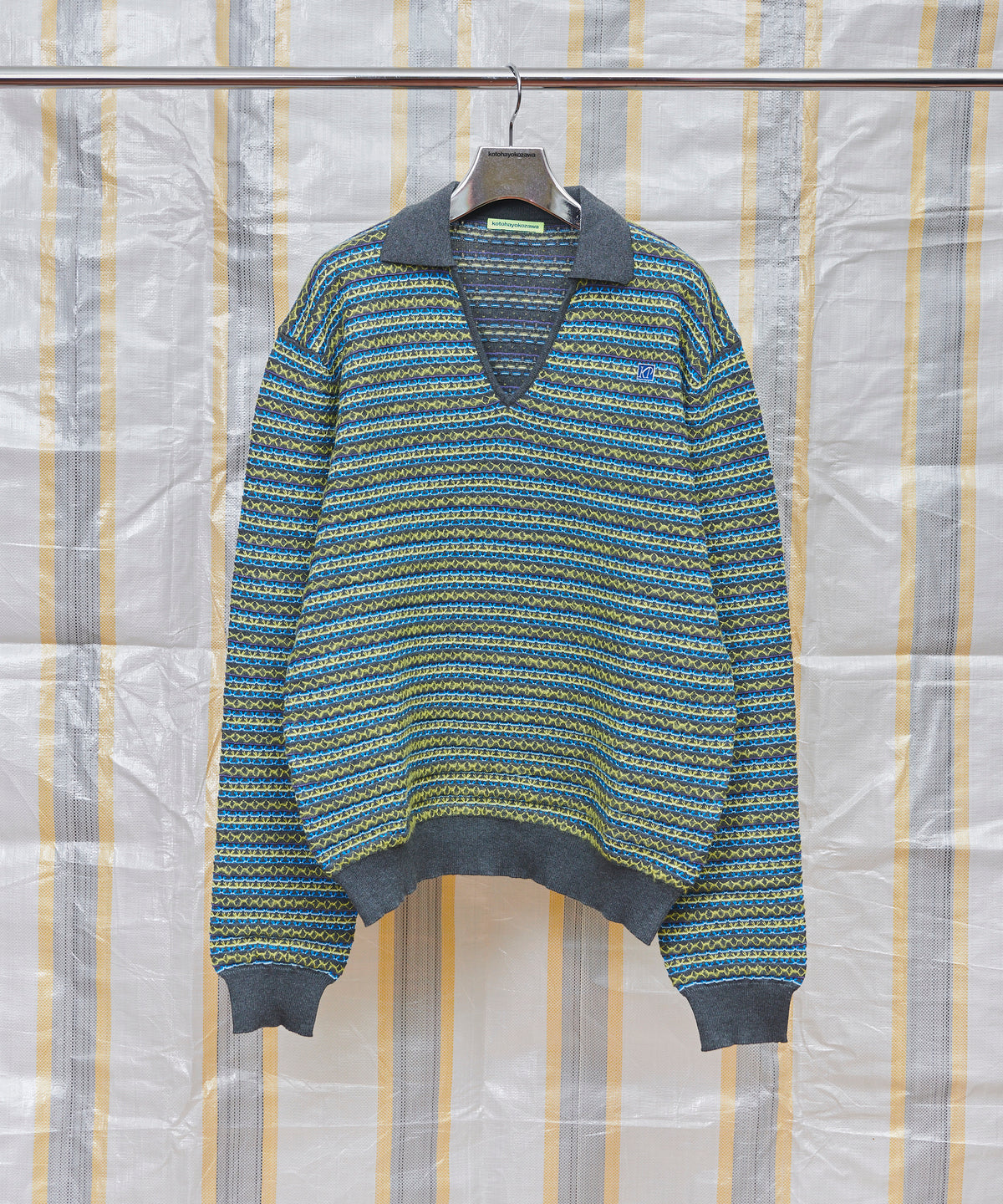 Skipper Knit (Mint/Grey)