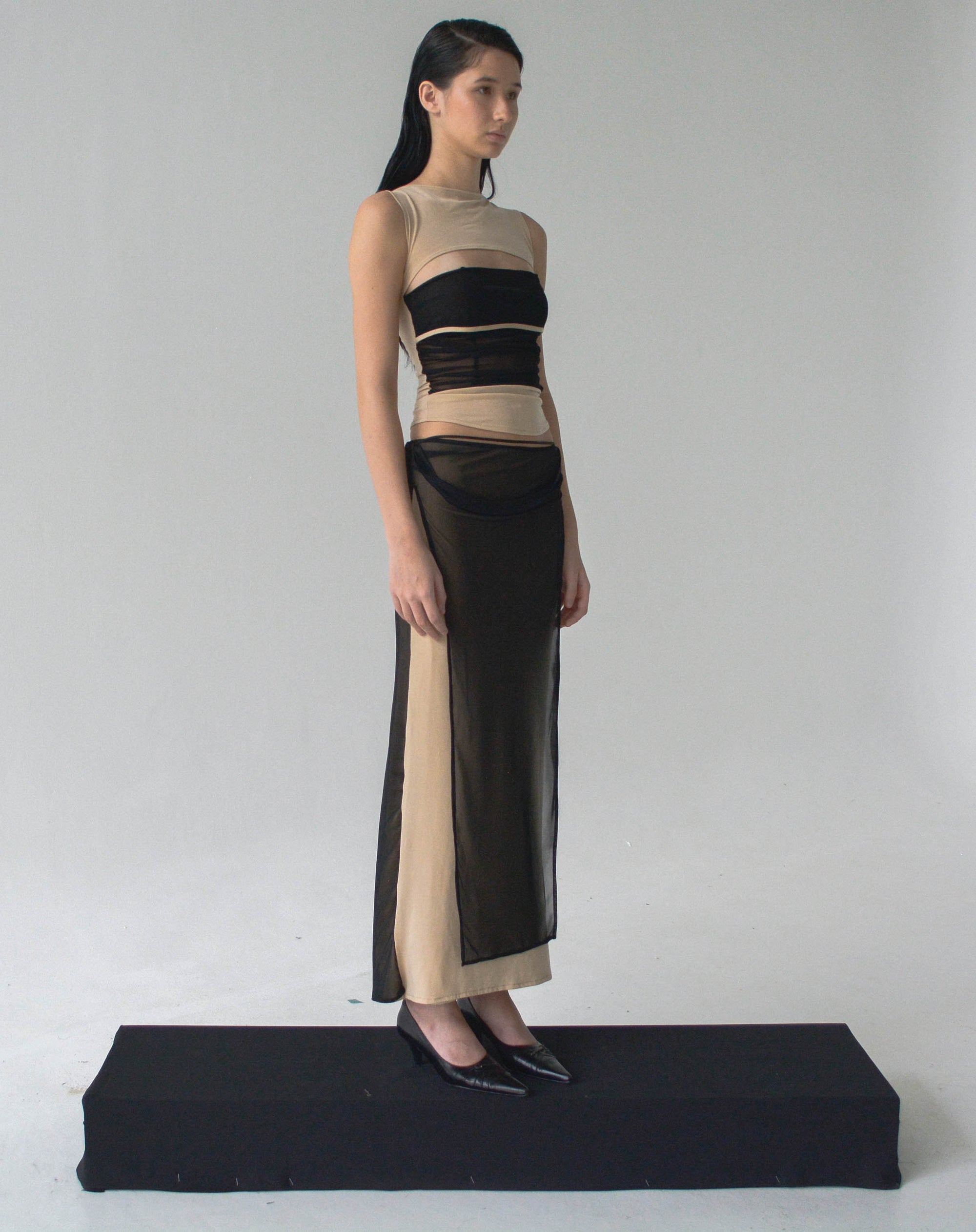Cavallo Long Skirt (Black)