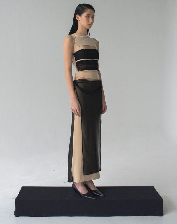 Cavallo Long Skirt (Black)