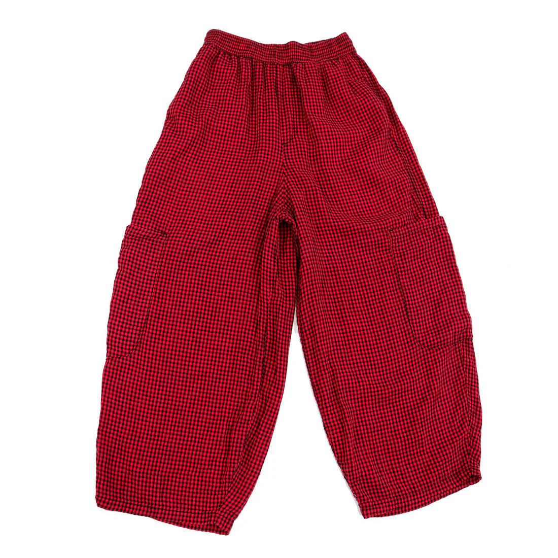 Plaid Chef Pant (Strawberry)