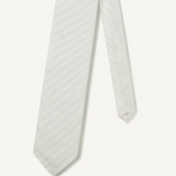 Bia Stripe Tie (White Stripe)