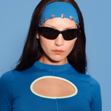Pierced Headband (Lagoon)
