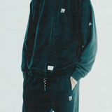 Midtown Faded Terry Trackpants (Washed Black)