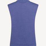Merino Crew Neck Bib (Lilac)