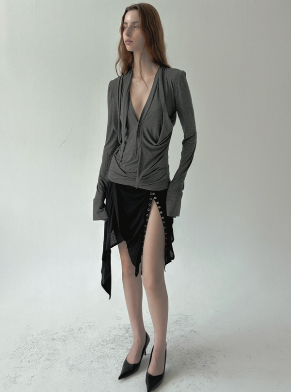 Adoya Long Sleeve Shirt (Grey)