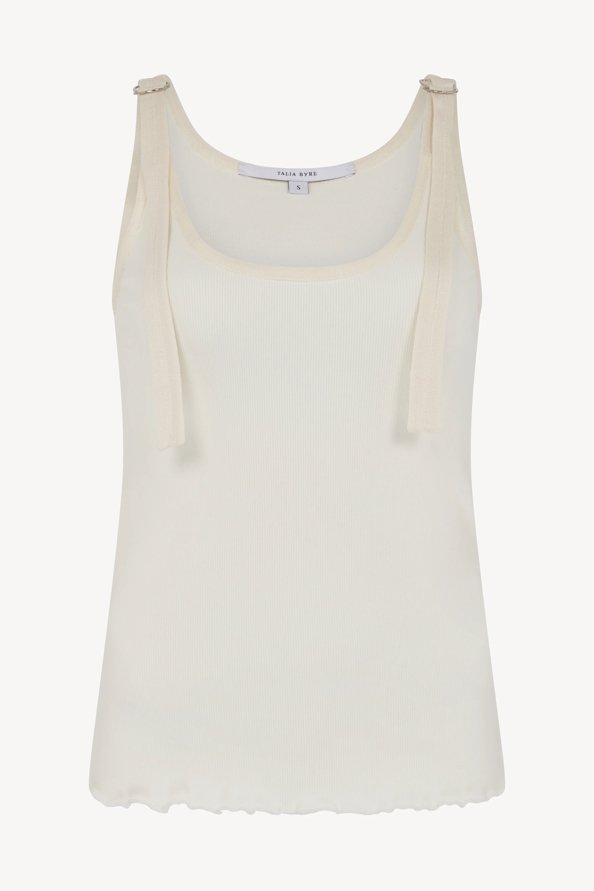 D-Ring Tank Top (Ecru)