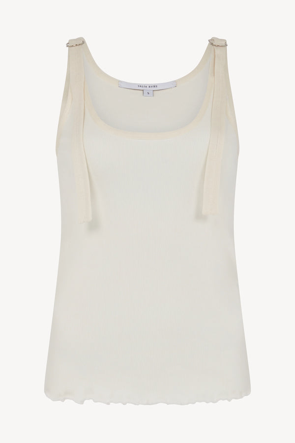 D-Ring Tank Top (Ecru)