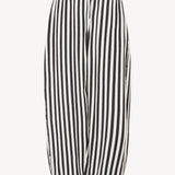Striped Warm Up Trousers (Black/White)