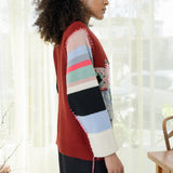 Knit Cardigan (Red)