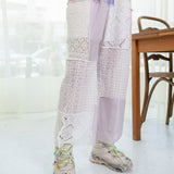 Patchwork Trousers (Pink)