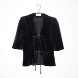 ペタルブラウス（ブラック）