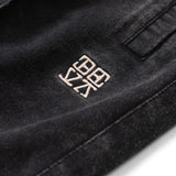 Midtown Faded Terry Trackpants (Washed Black)