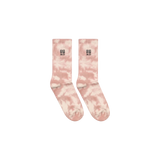 Basic Tie Dye Socks (Red)