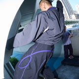 Oval Pocket Trousers (Black)