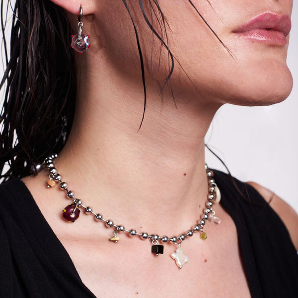 Beach Junk Steel Necklace